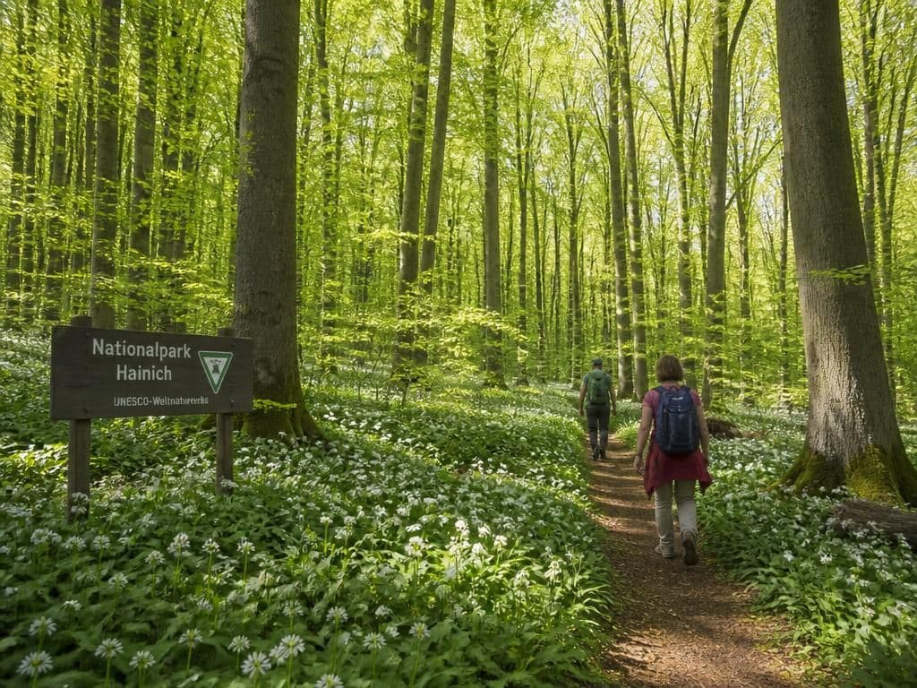 Fitbleiben im Beruf – Wandern im Nationalpark Hainich